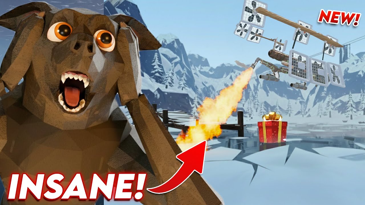 I Built a WARPLANE in Animal Company (Animal Company VR)
