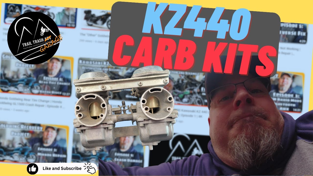 Kawasaki KZ440 carb kits and Will it run...again!