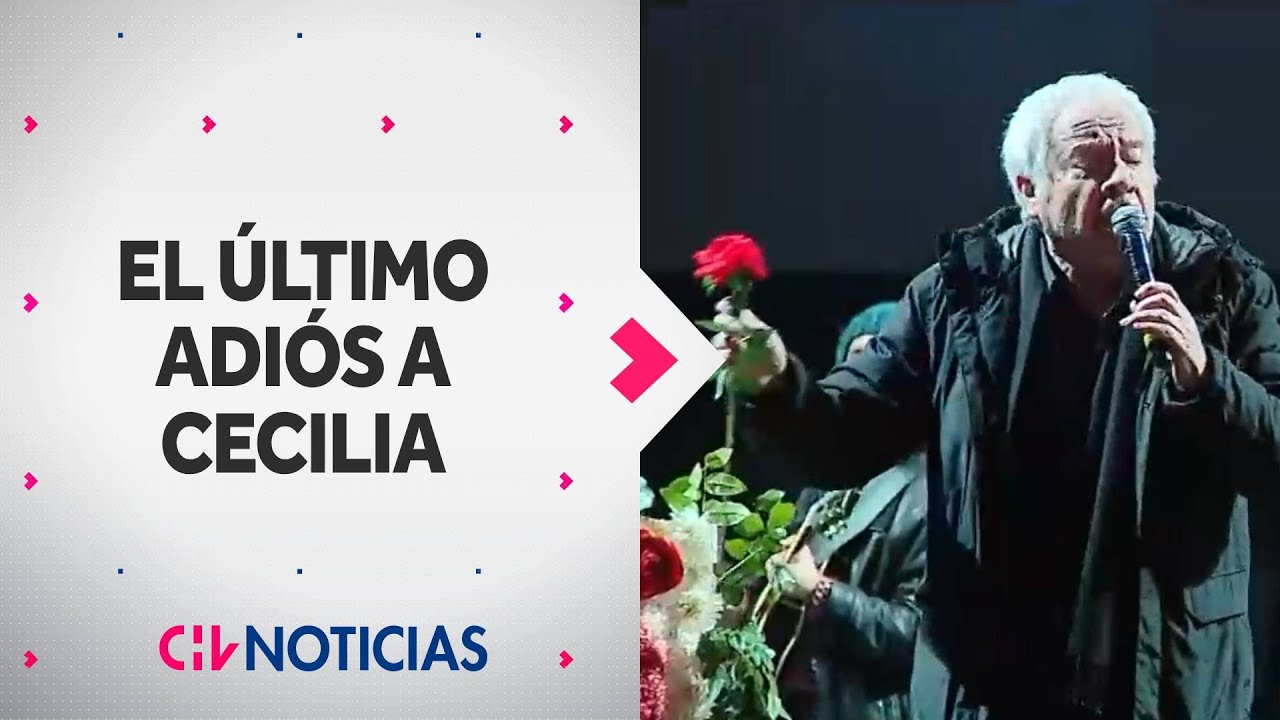 Figuras de la Nueva Ola se despiden de Cecilia, La Incomparable en el Teatro Caupolican