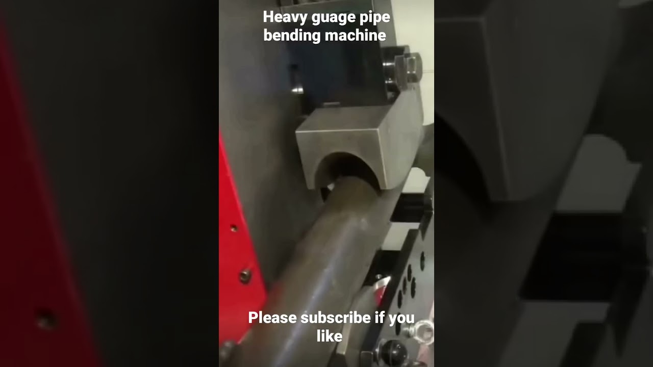 Heavy guage pipe bending machine #shorts #youtubeshorts