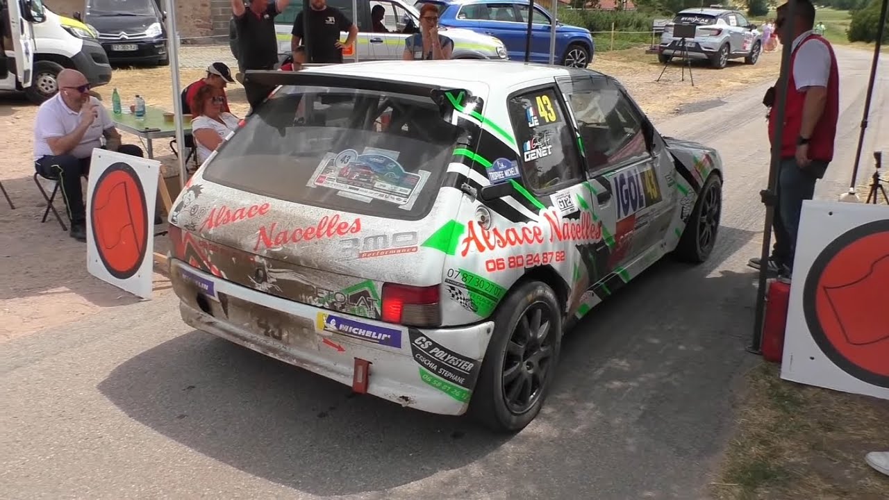 205 GTI / 205 Rallye / Rallyes et Courses De Cote 2023 / fête Des 40 ans du sacré Numéro