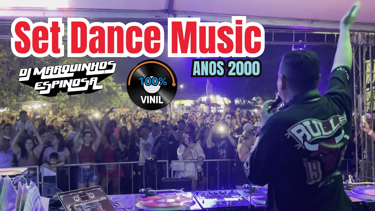 Set Dance Music Anos 2000 com DJ Marquinhos Espinosa em Campo Grande-MS. (100% Vinil)