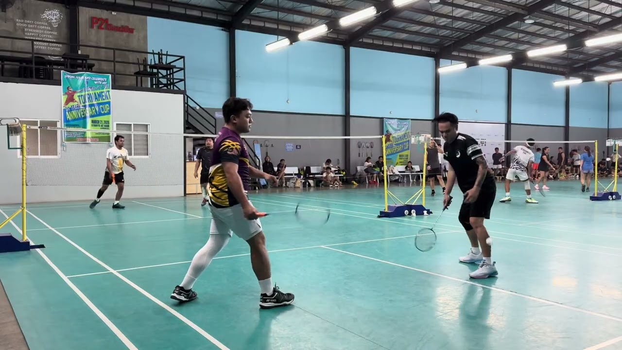 ALPHA SHUTTLERS - Paolo/Chris vs. Edrian/Anton 02-18-2026 Match 1
