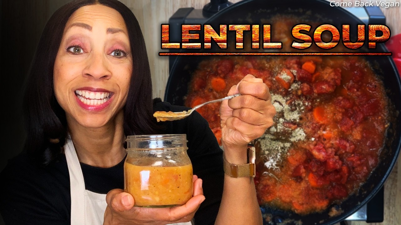 The Red Lentil Soup That Boosts Immunity & Tastes Like Grandma's!