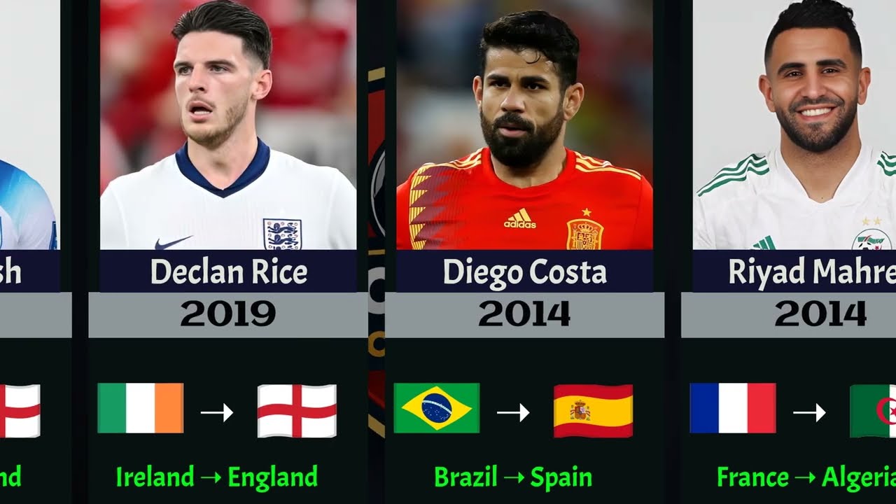 Players Who Switched Nationality in Football 🌍⚽ Shocking International Changes!
