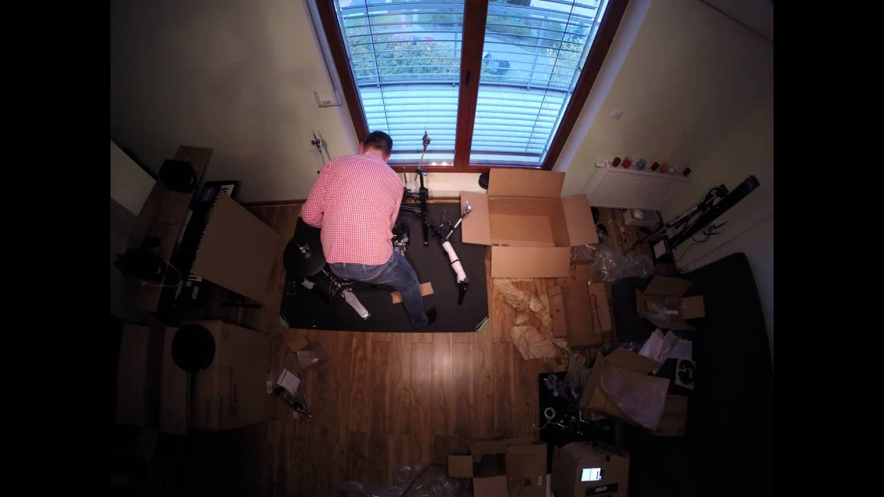 TD-25KV unboxing & assembling by Gonti