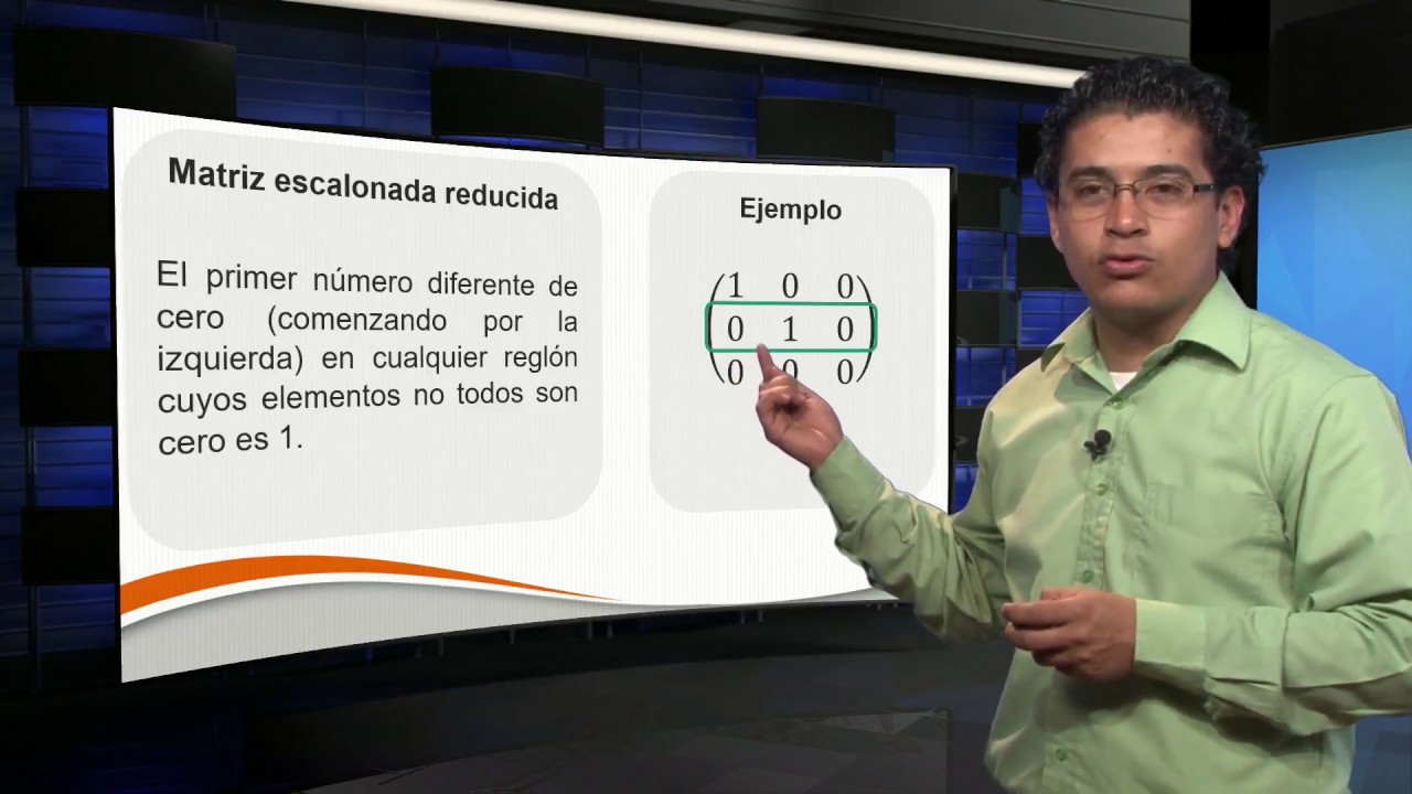 Método de eliminación de Gauss Jordan