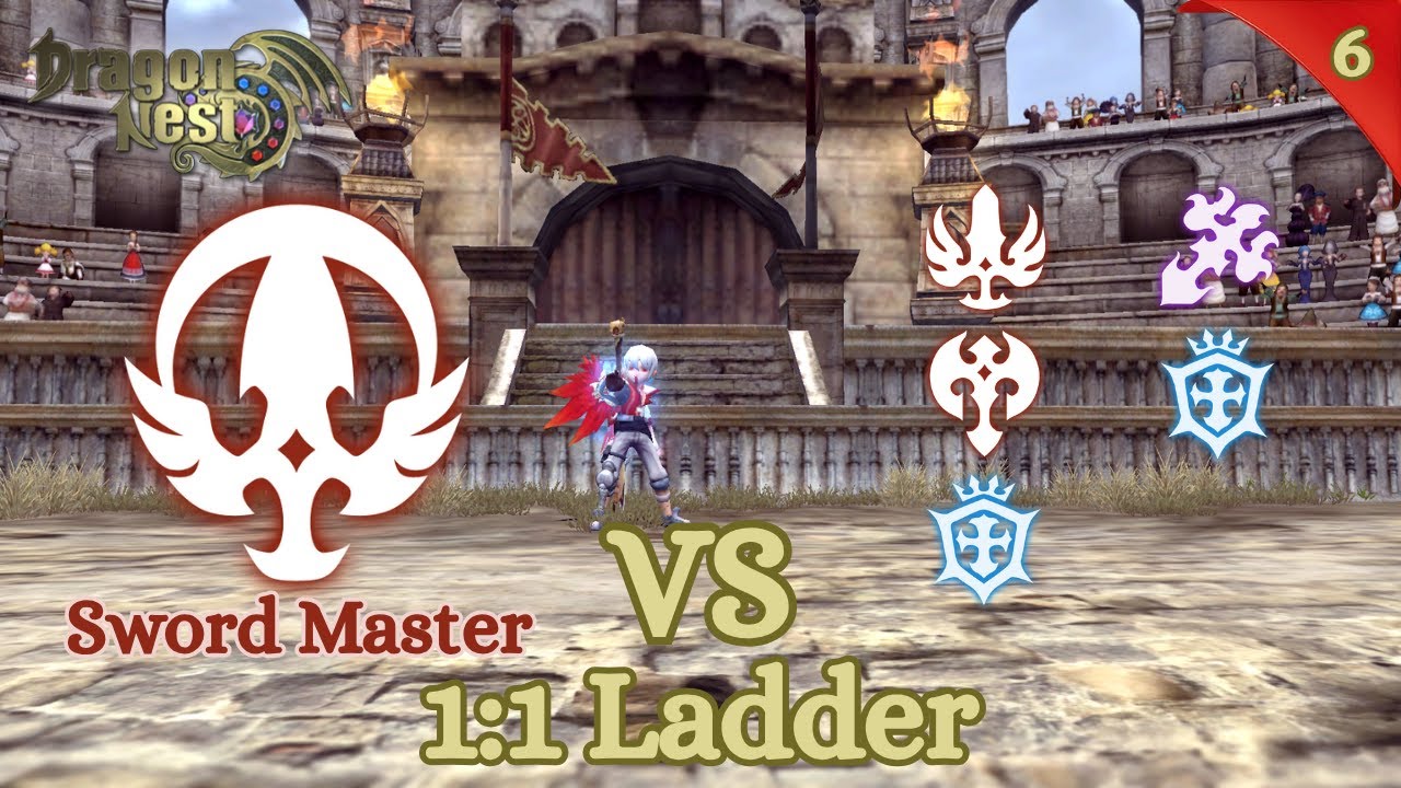 Dragon Nest Classic | 1600+ Rating PVP 1v1 Ladder | Sword Master (Magic) 40 Cap #6
