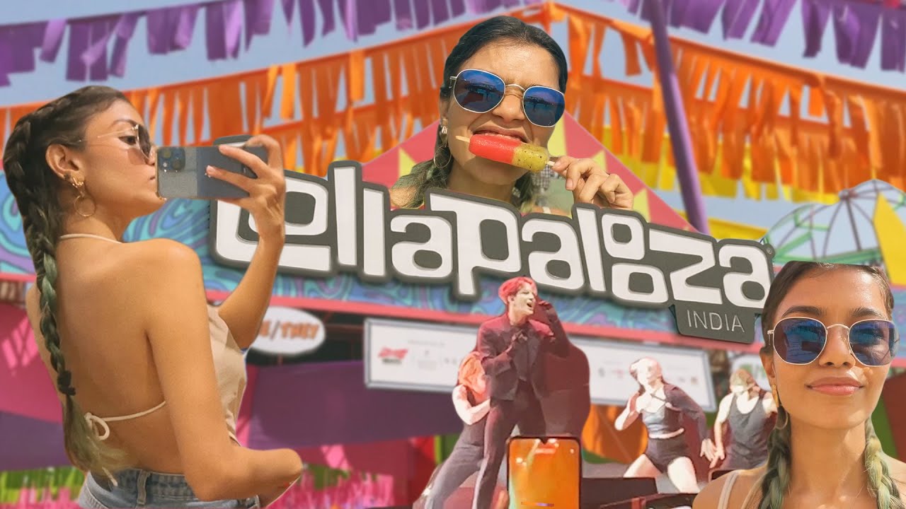 Lollapalooza India 2023 | [With Timestamps] A VERY LATE VLOG