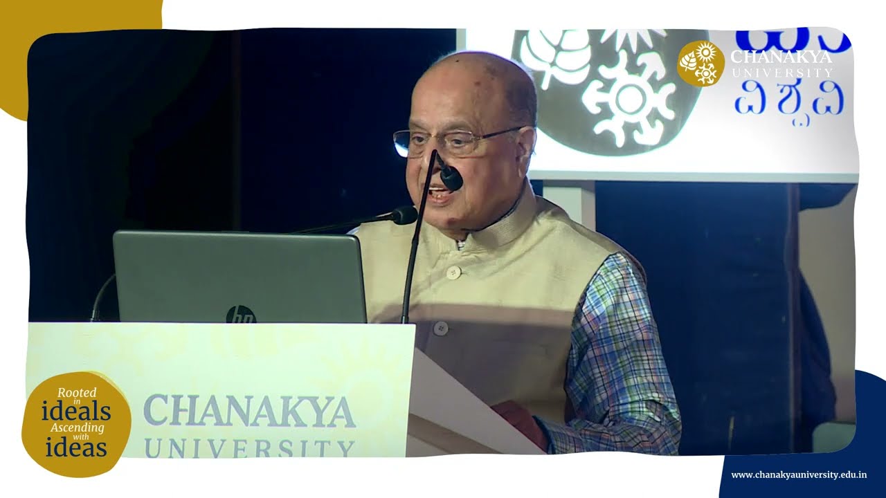 Dr K Kasturirangan's Address at the Launch of Chanakya University