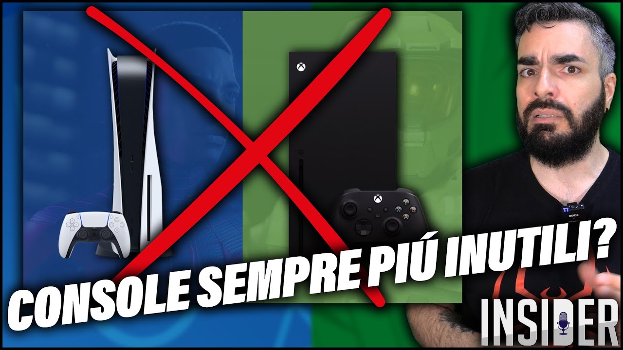 LE CONSOLE NON SERVONO PIÚ A NULLA, IL PC HA VINTO. Anche se... #Insider
