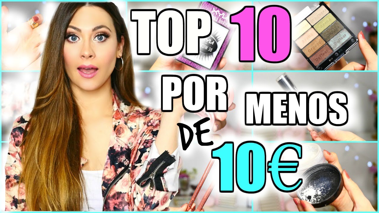TOP 10 PRODUCTOS POR MENOS DE 10€ QUE TODA CHICA DEBE PROBAR | Lizy P