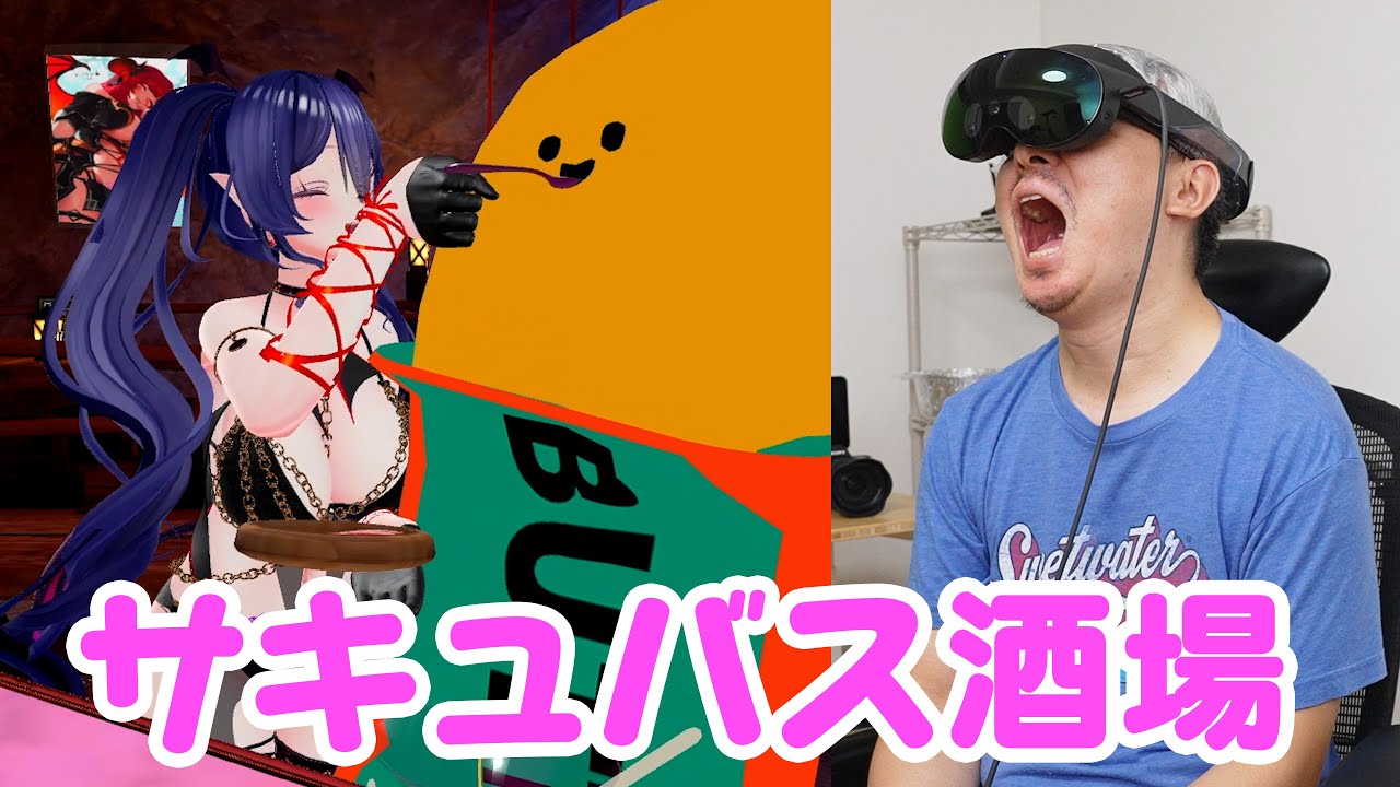 【VRってこんなに楽しかったのか…】サキュバス酒場が最高に楽しい場所だった！