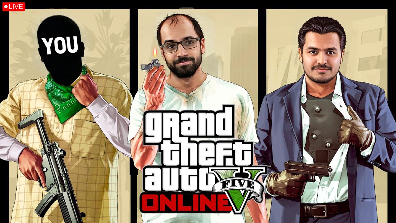 GTA 5 Online with SUBS LIVE – Chaos, Races & Crazy Moments