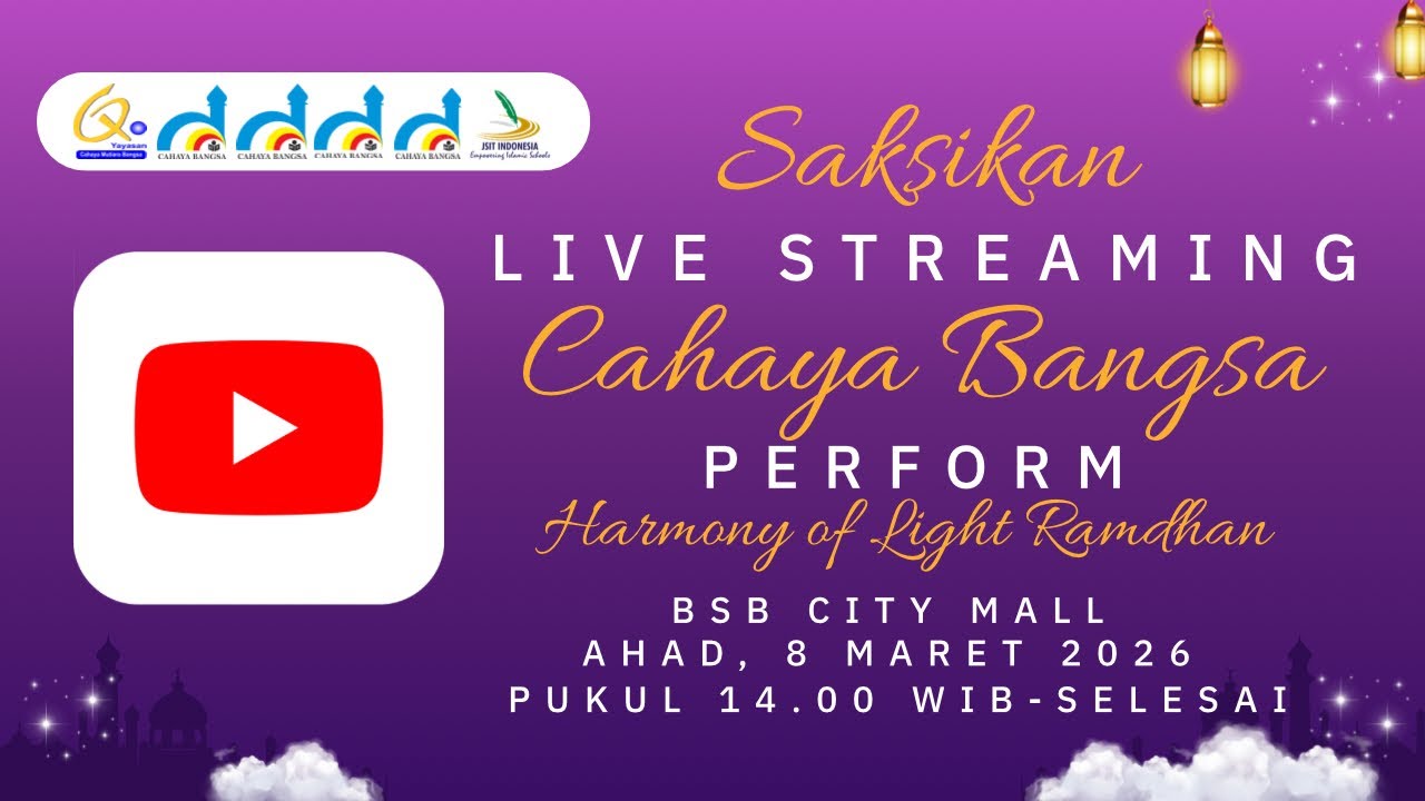 Cahaya Bangsa Perform | BSB City Mall | Harmony of Light Ramadhan