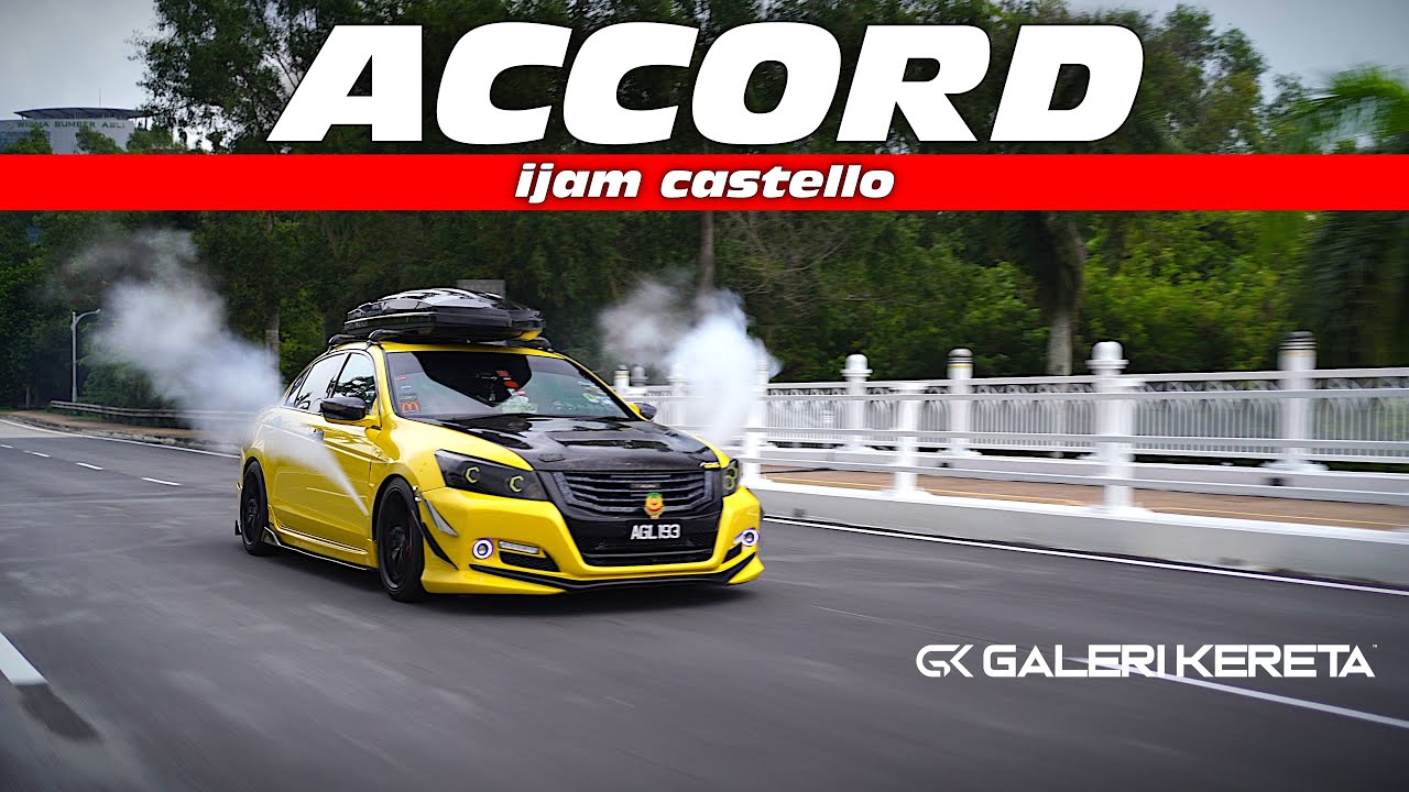 Honda Accord Modified 8th Gen - Ijam Castello