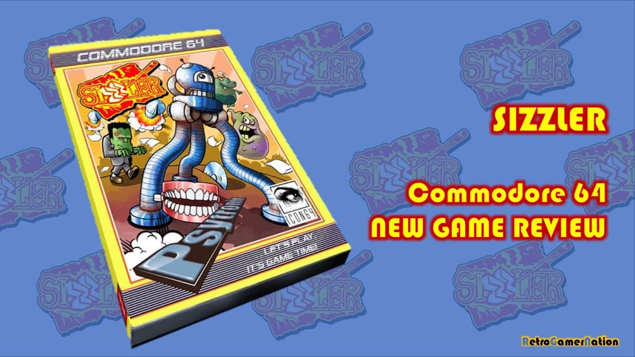Sizzler - New Commodore 64 Platform Game