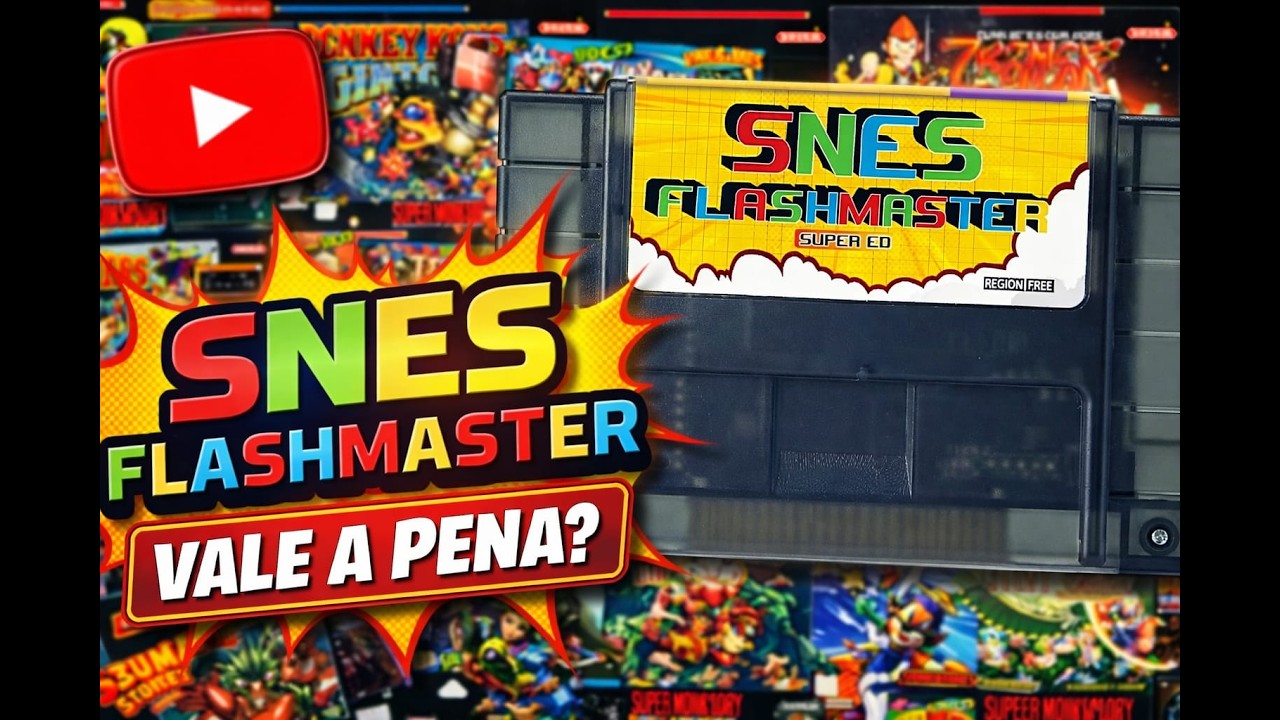 SNES Flashmaster: O Melhor Everdrive Custo-Benefício?