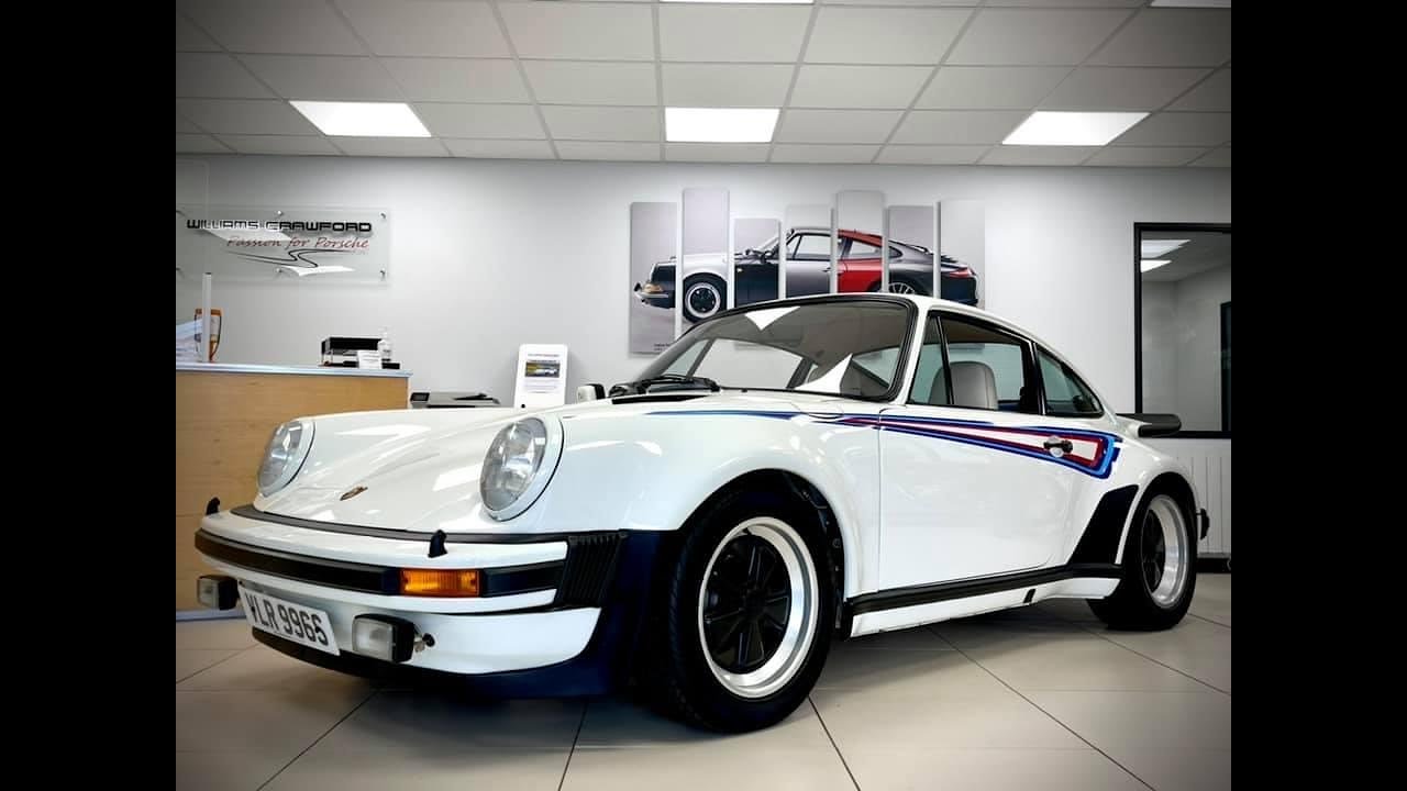 Martini Porsche 930, 1977 3L Turbo. Williams Crawford, Passion for Porsche.