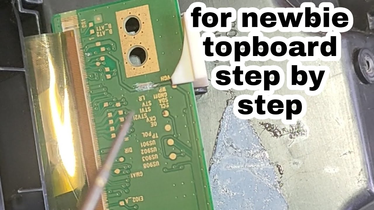 top board  repair step by step