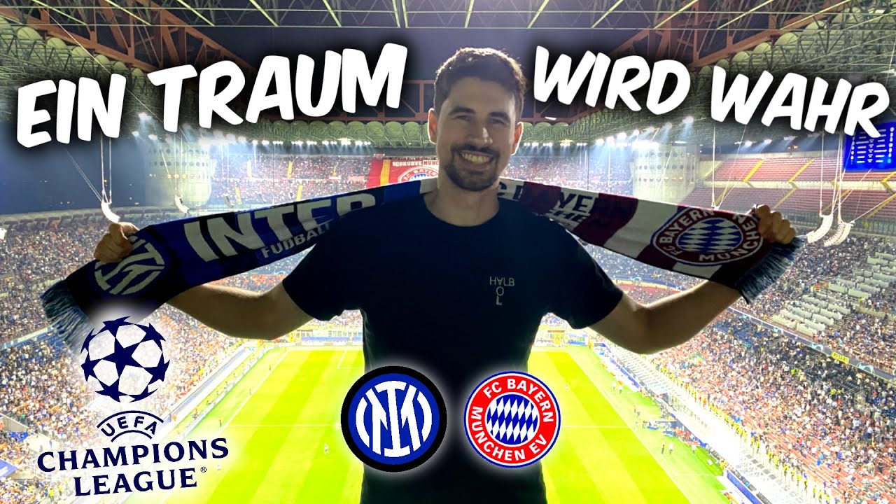 Inter Mailand vs FC Bayern Stadionvlog - Mein ERSTES MAL Champions League