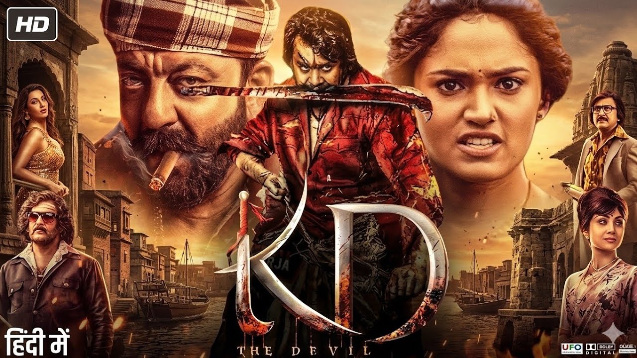 KD The Devil Full Movie In Hindi  Dubbed 2026 | Dhruva Sarja | Sanjay Dutt | Shilpa | Review & Facts