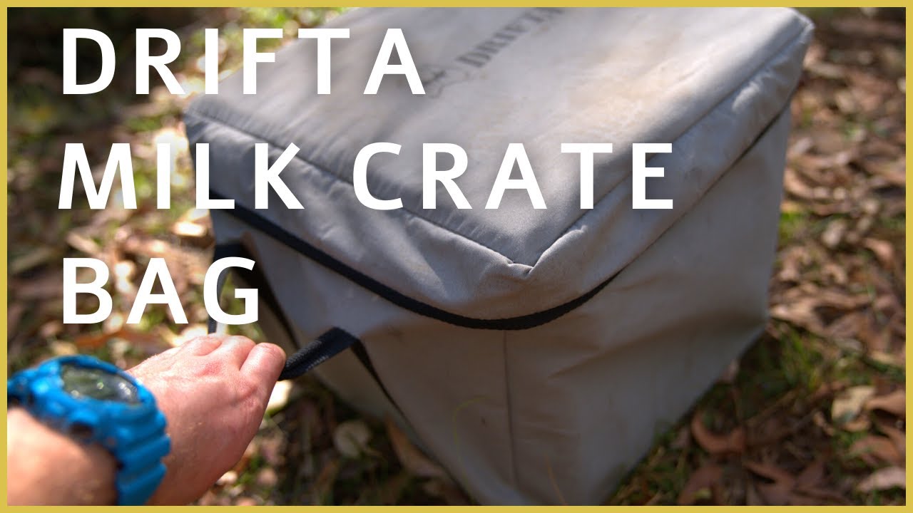 Drifta Milk Crate Bag - Ultimate Camping Storage