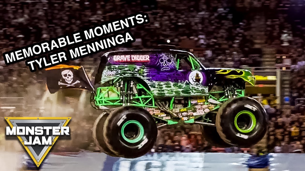 Самые памятные моменты с Тайлером Меннингой из Grave Digger | Monster Jam