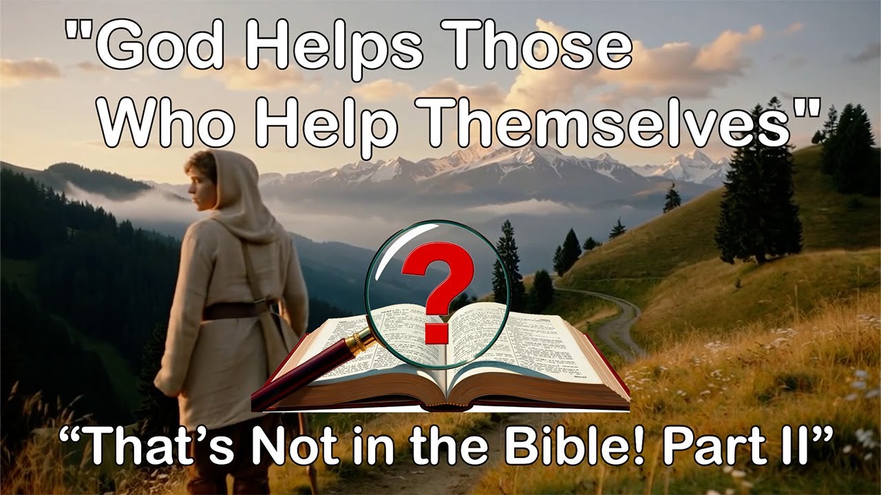 20260118-1100 Worship Service - " God Helps Those Who Help Themselves "