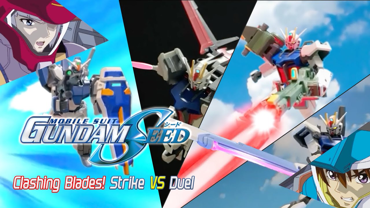 Gundam Seed: Clashing Blades! Strike VS Duel (Stop-motion)