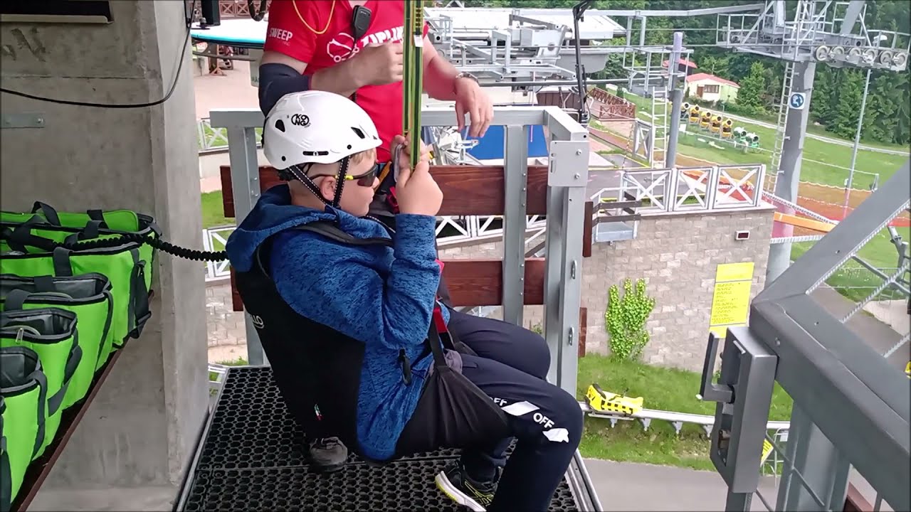 Zipline a bobovka - Klíny 12.6.2021