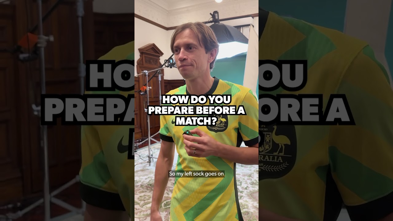 On the Spot with Craig Goodwin 🎙️ #Socceroos #football #qanda #shorts