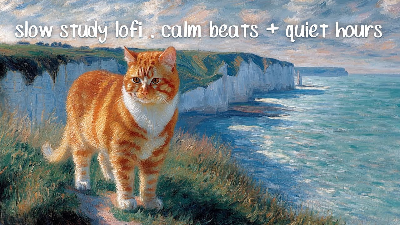 slow study lofi | calm beats & quiet hours