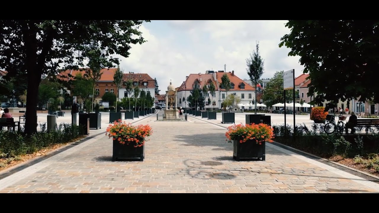 Zapraszamy do Myślenic - zobacz Rynek po rewitalizacji!