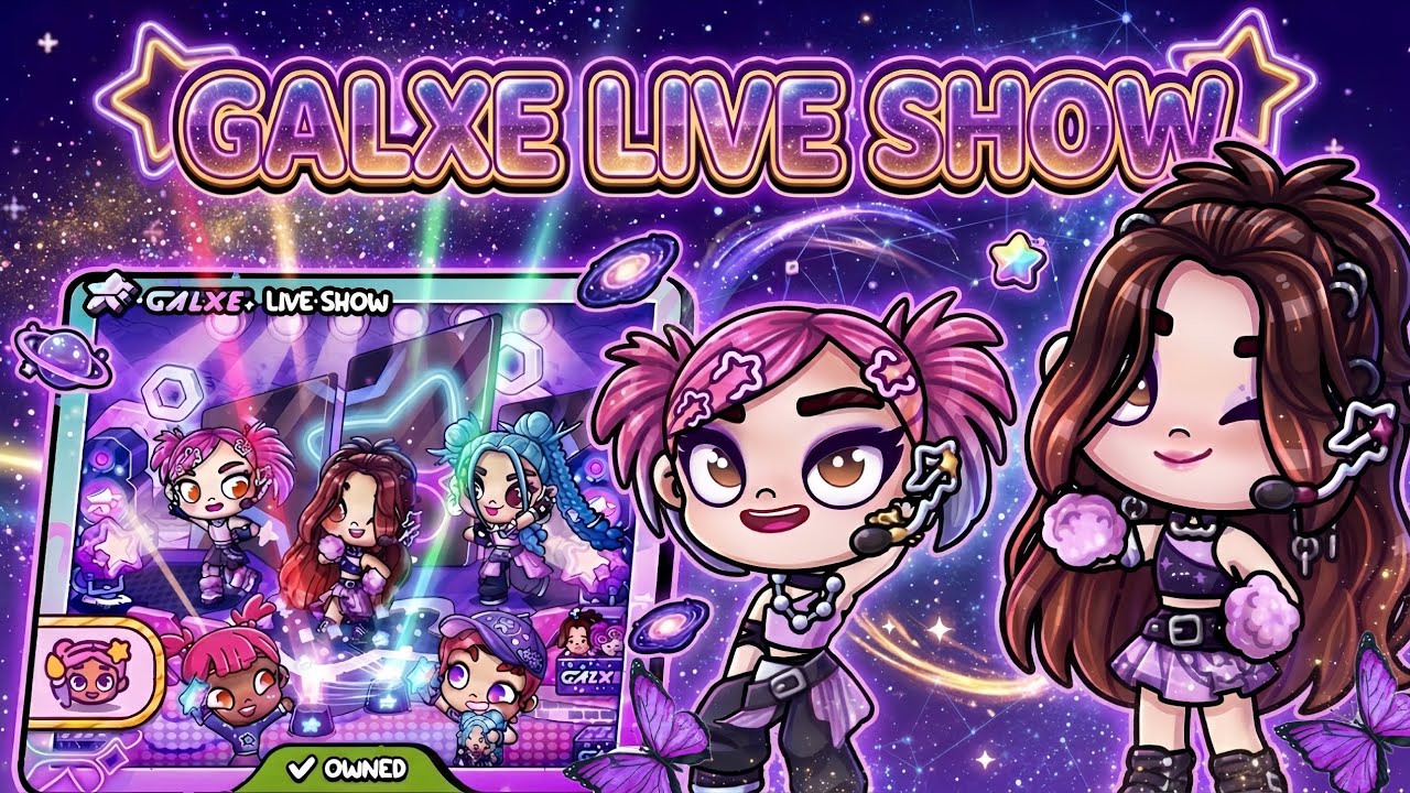 UNBOXING PACK GALXE LIVE SHOW | AVATAR WORLD | PAZU
