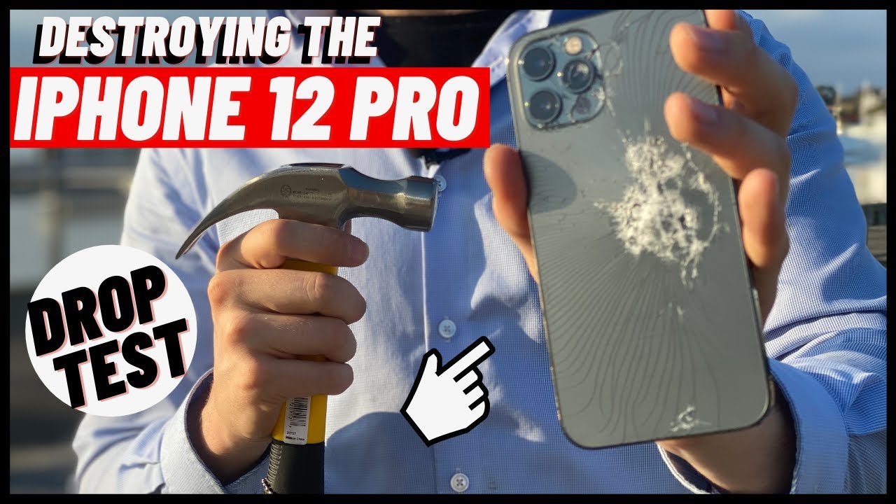 DESTROYING the iPhone 12 PRO: Drop & SmashTest