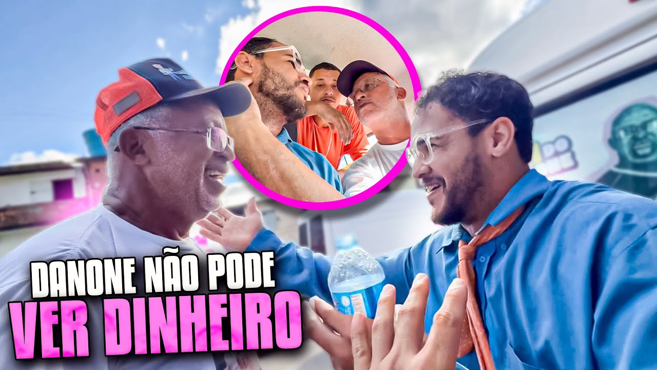 DIDINHO LEVOU DINHEIRO PRA ENGANAR SEU PAI REI DO DANONE 😅😅😅 