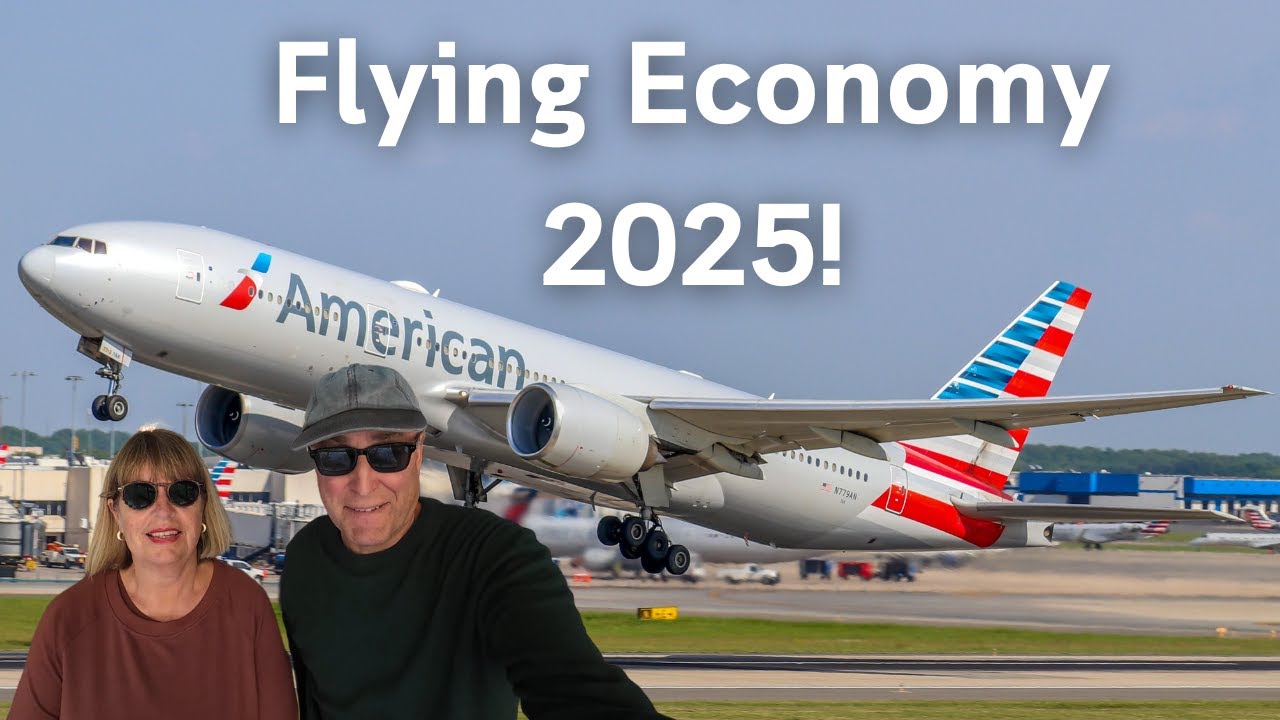 Flying Economy in 2025 to Europe on American 777-200! BEST SEATS!!??