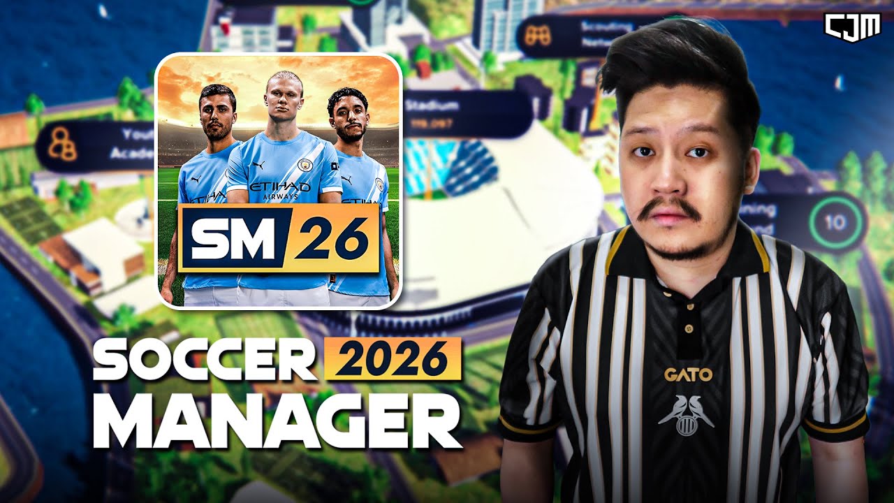 CJM Pertama Kali Main Soccer Manager 2026