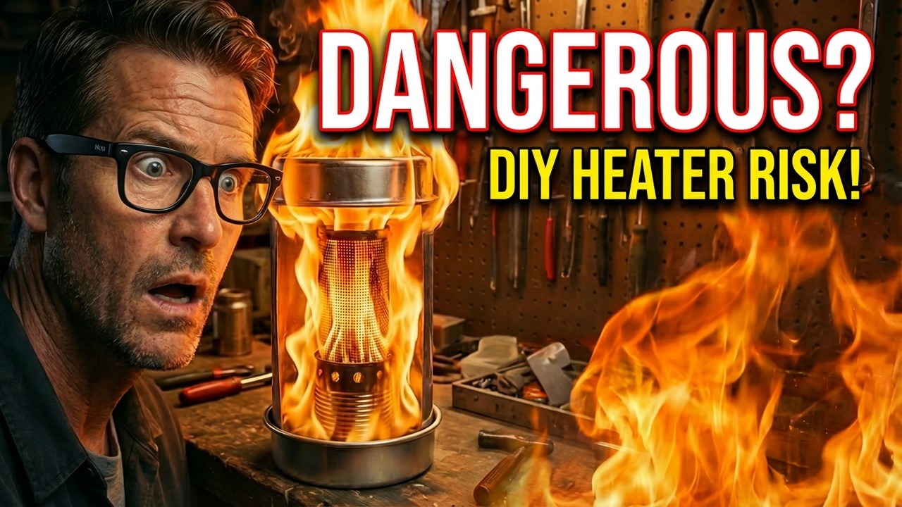 This Popular DIY Tin Can Heater Might Actually Be Dangerous