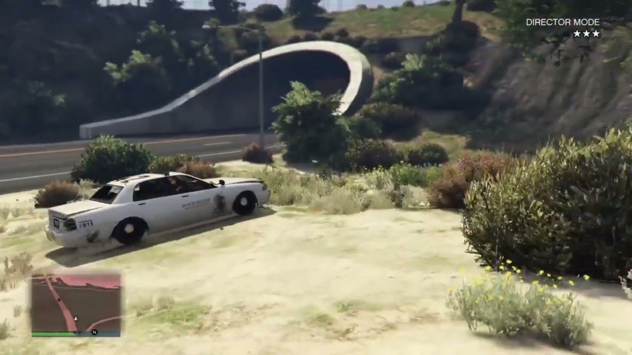 GTA 5: Police chase drove me into a military base #gta #gtav