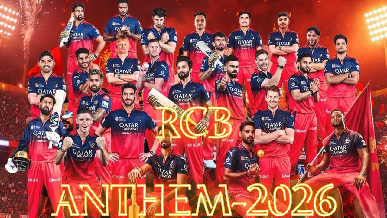 Rcb new song |RCB Anthem 2026 | Ee Sala Cup Namde | Multilingual RCB Fans Song 🔥