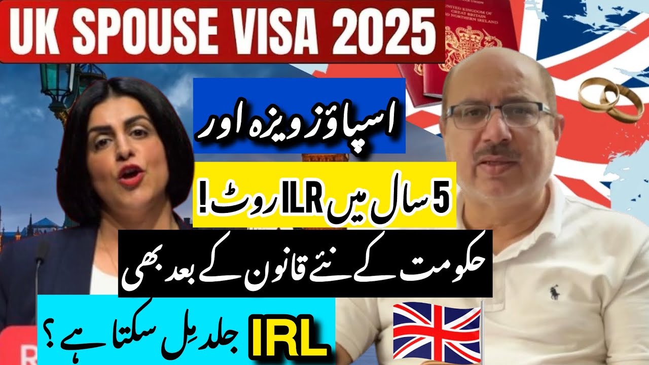 UK Spouse Visa to ILR Complete Process | Latest Rules & Documents 2025