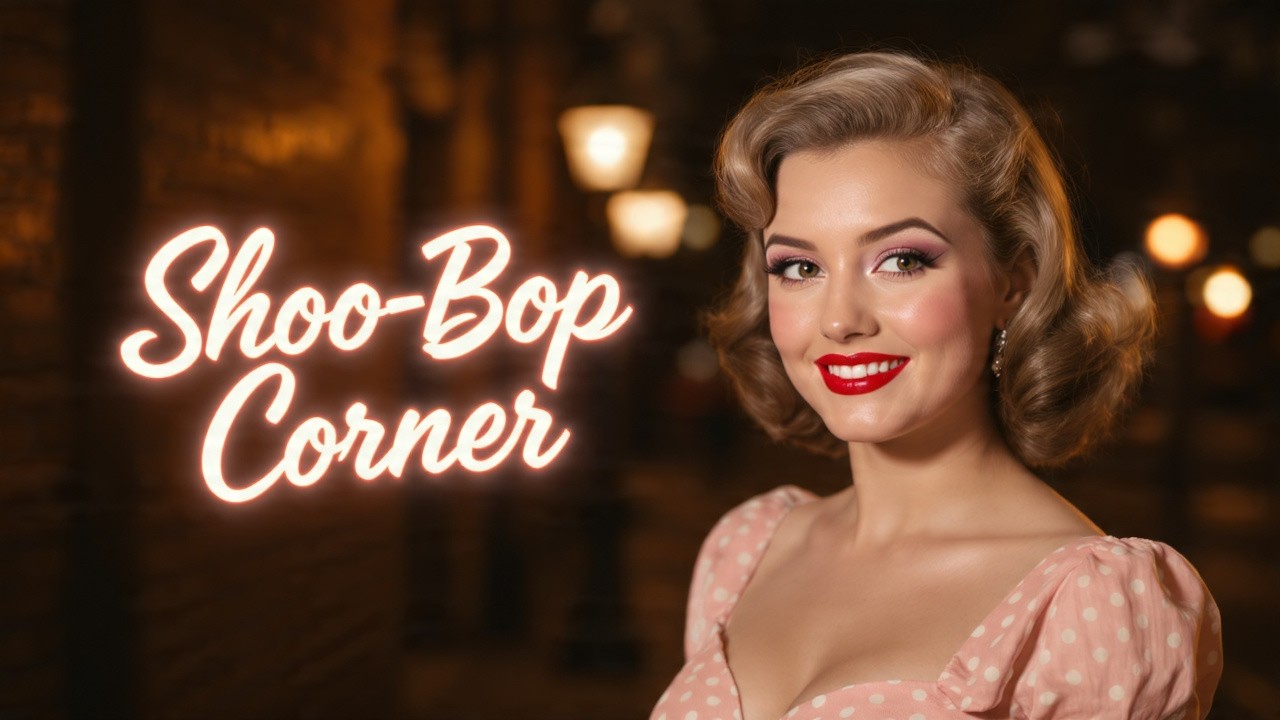 Shoo-Bop Corner | Vintage Doo-wop, 1950s Style, Nostalgic Street Harmony