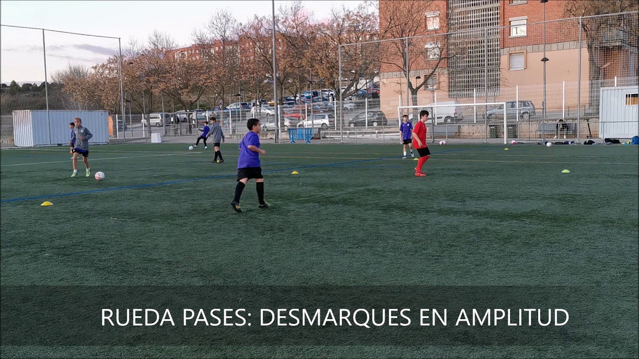Rueda Pases con Variantes: DESMARQUES EN AMPLITUD