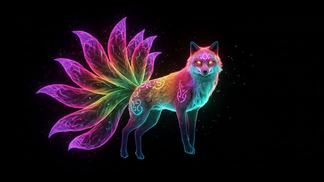 3d hologram video of Mythological Creatures part1 for DIY smartphone Projector