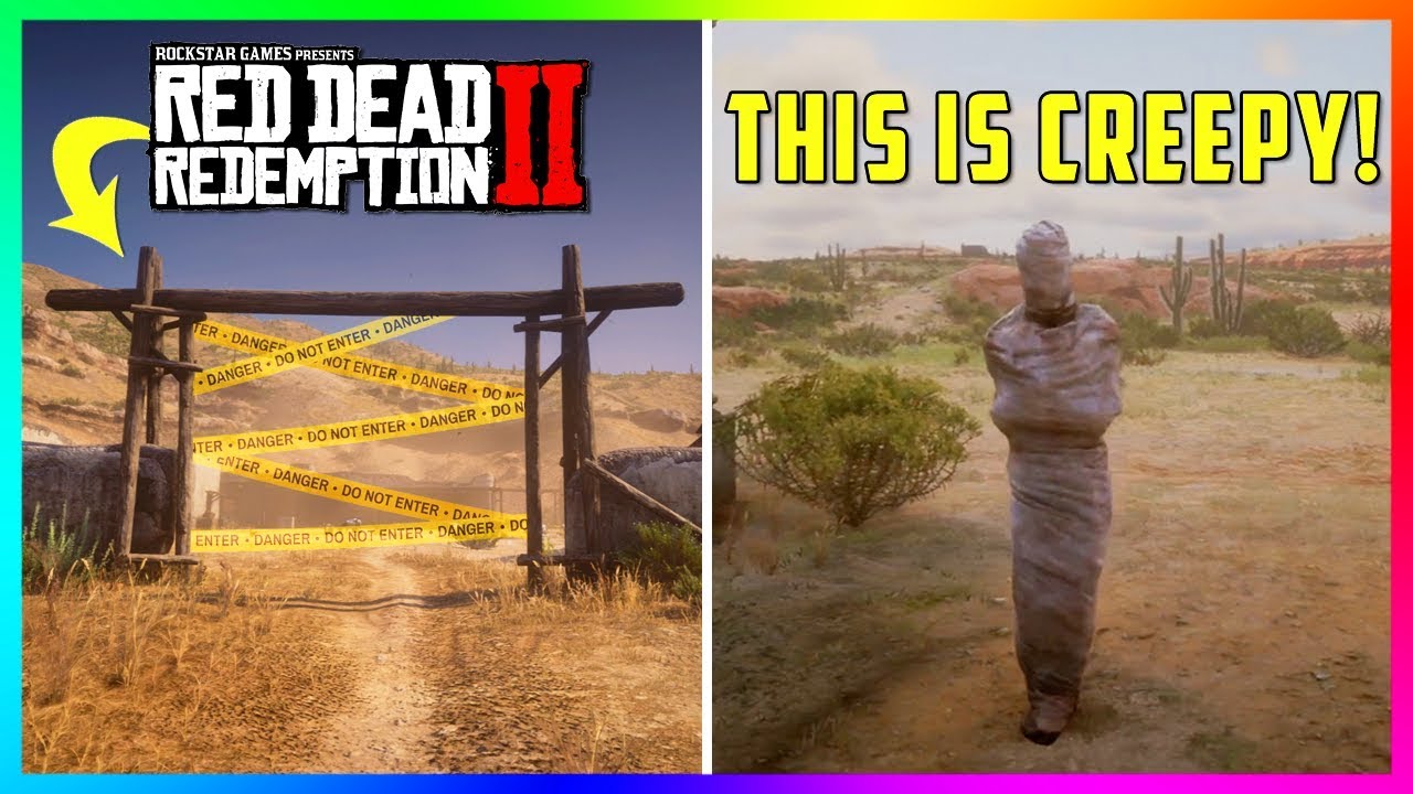 This Ghost Town Reveals The CREEPIEST Thing Ever Seen In Red Dead Redemption 2! (RDR2 Secrets)
