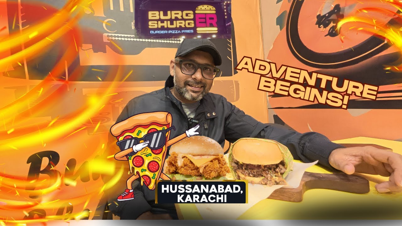 Burger Shurger Hussainabad Taste Test by ssclaims