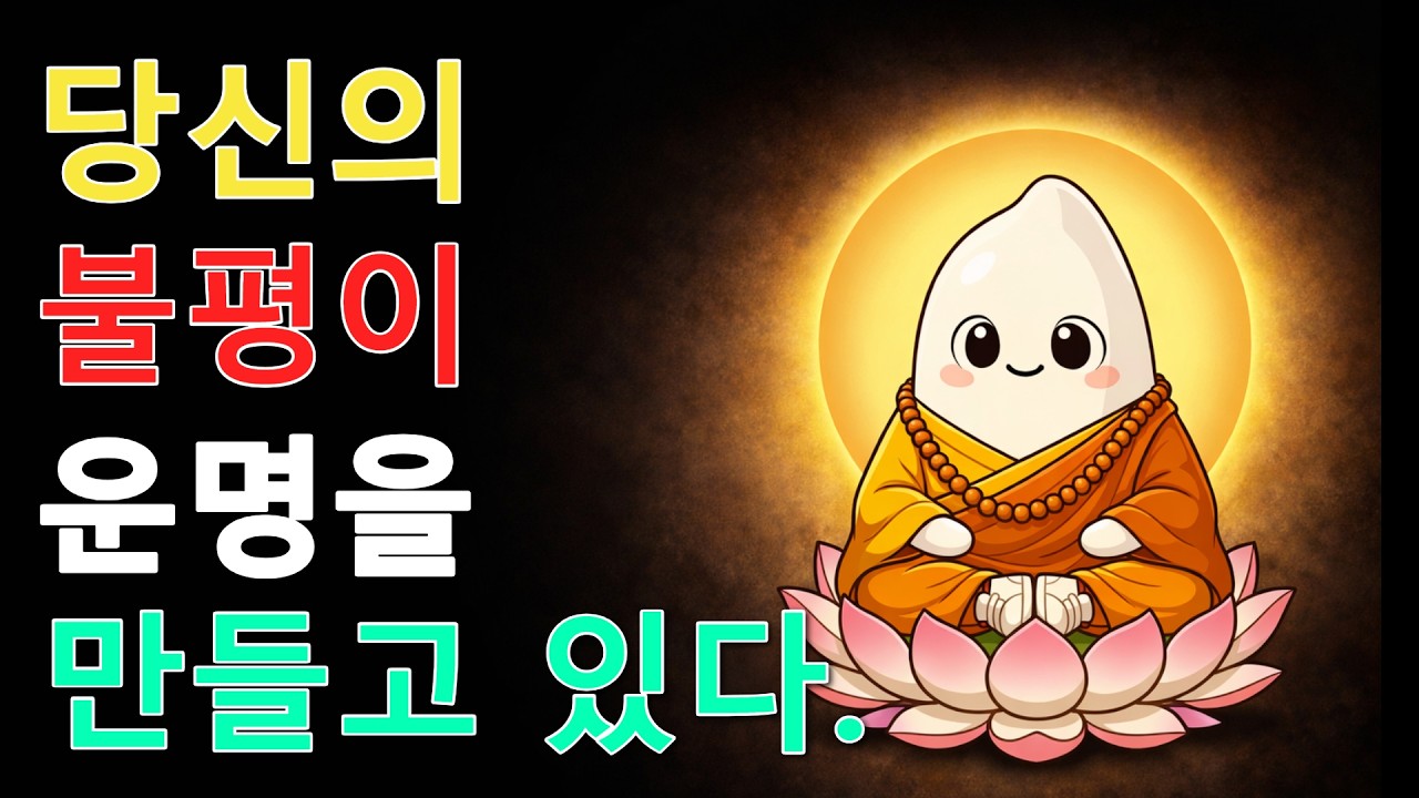 말 한 마디가 운명을 바꾼다 | 불평을 멈추면 생기는 일 | 부처님 말씀