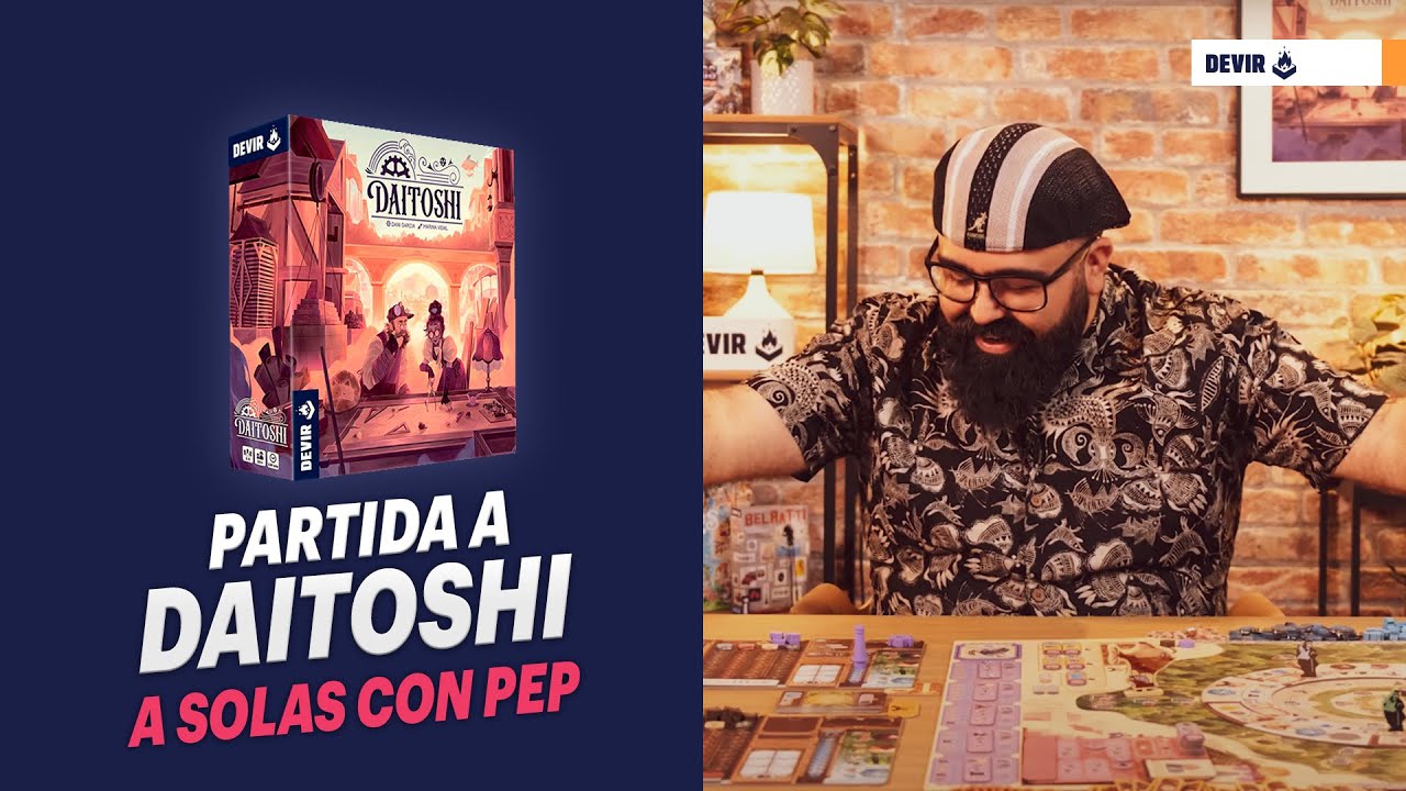 Partida a Daitoshi 🤓 A Solas Con Pep 🤓 Devir